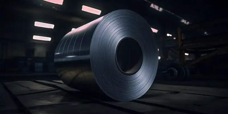 Bobina de aço galvalume em nossa fábrica